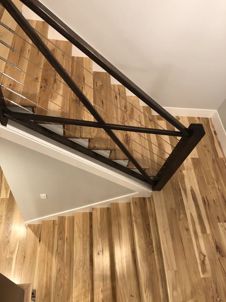 Beautiful hardwood flooring